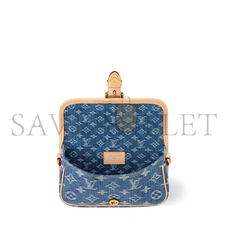 LOUIS VUITTON DENIM NANO DIANE M27700 (19*10.5*6cm) LOUIS VUITTON DENIM NANO DIANE M27700 (19*10.5*6cm)